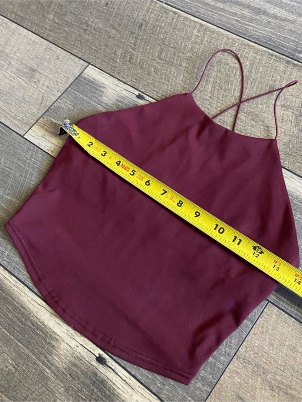 Alo Yoga Precision Bra Tank - Black Cherry - Picture 8 of 8